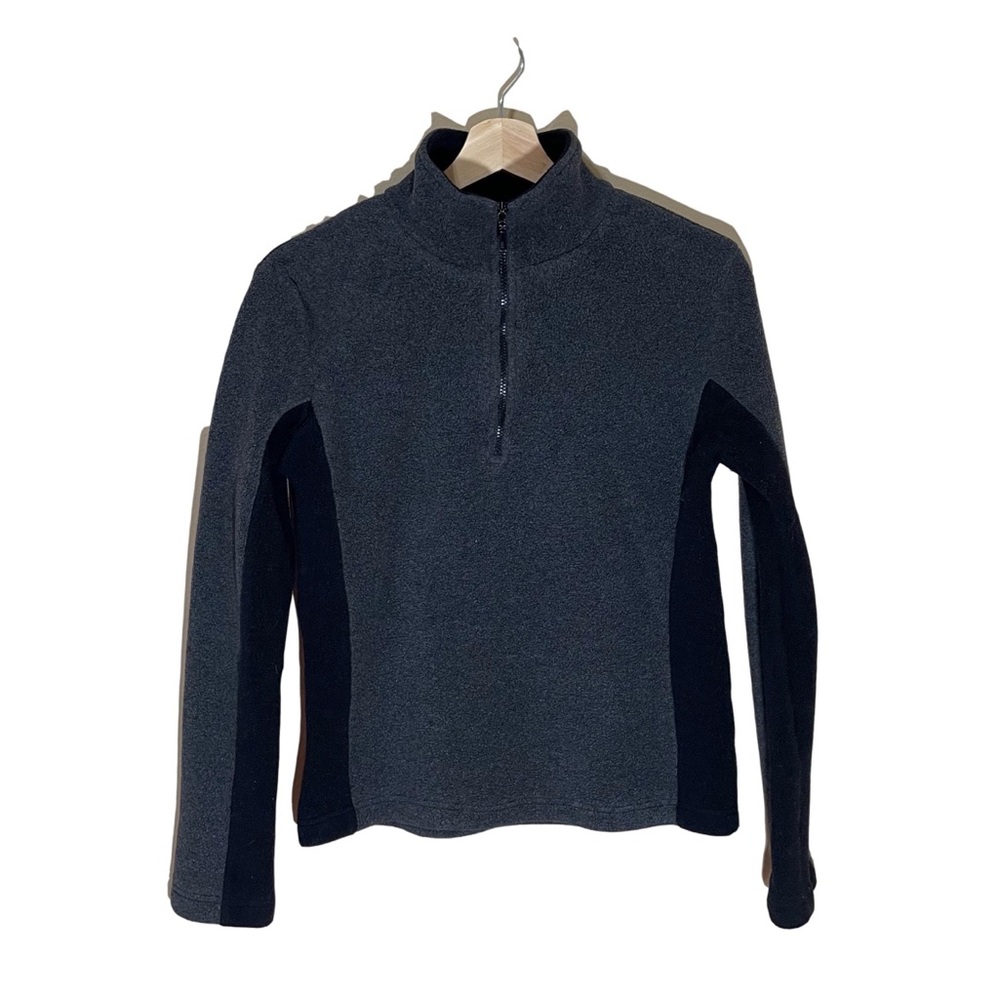 Vintage ANN TAYLOR fleece half zip pullover